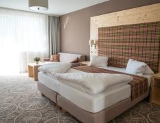 Boutique Seehotel Erla **** Beispiel eines neuen Doppelzimmers im Boutique Seehotel Erla