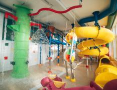 Wasserspielplatz für die Kleinen im Dilly - Das Nationalpark Resort