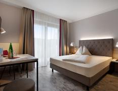 Beispiel eines Genießer-Einzelzimmers im Kurhotel Moorbad Bad Großpertholz